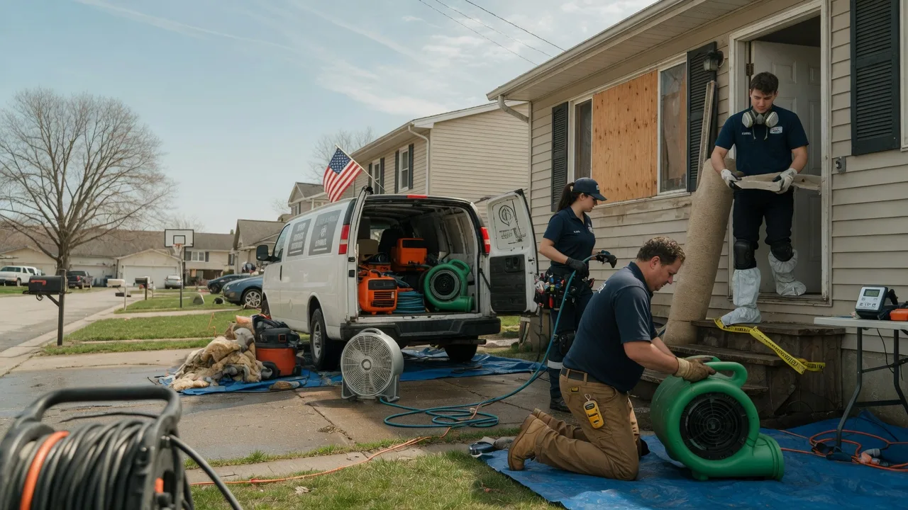 Water Damage Restoration in Parkersburg, WV near me